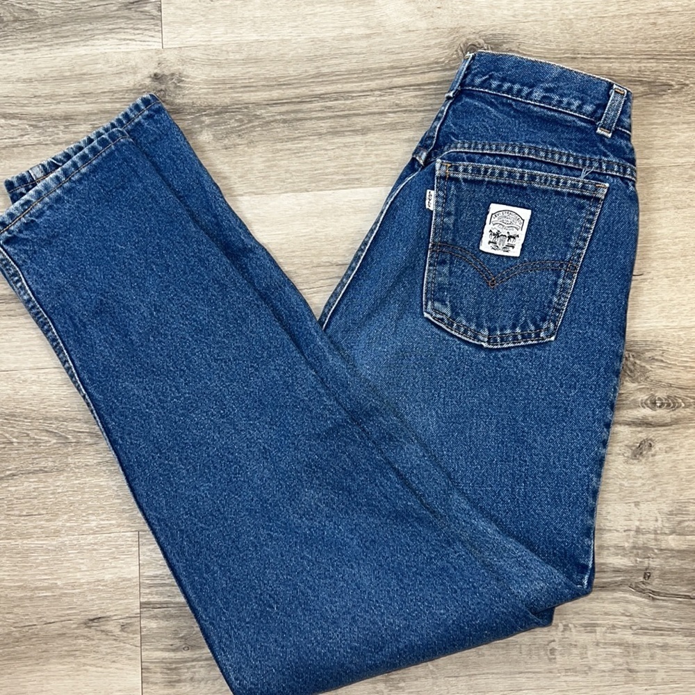 Levi’s Vintage Y2K 90’s 80’s White Label Patch Denim Jeans Size.15